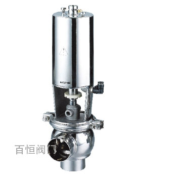 不锈钢卫生级气动截止阀