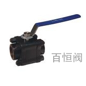三片式锻钢球阀